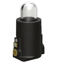 E501001 Ex d Cast Iron Single Status/Indicator Lamp