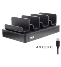 4-WAY-DESKTOP-CHARGING-STATION Docking station